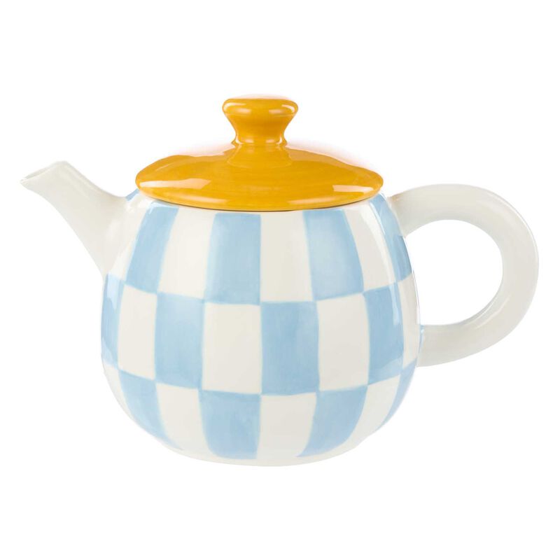 Emporium Check Teapot image number 0